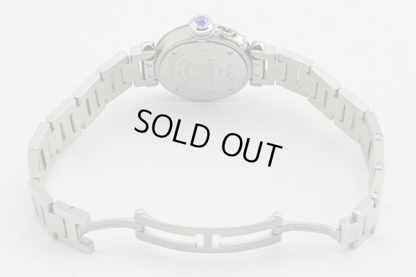 カルティエ　ミスパシャ　２９７３　銀文字盤　裏面