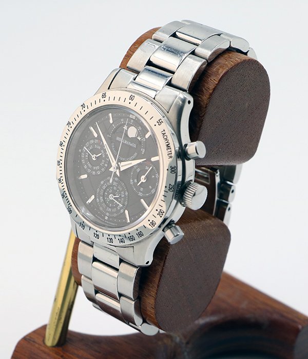 シェルマン グランドコンプリケーション　スポーツ　黒文字盤　サイド