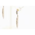 カシケイ　K18BG ネイキッド ダイアイリピアス 1.00ct 3.70g　サイド