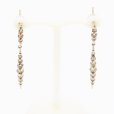 カシケイ　K18BG ネイキッド ダイアイリピアス 1.00ct 3.70g