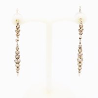 カシケイ　K18BG ネイキッド ダイアイリピアス 1.00ct 3.70g