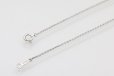 ミキモト　K18WG/PG ダイアイリペンダントネックレス 0.25ct 0.71ct 11.40g　留め具外したイメージ
