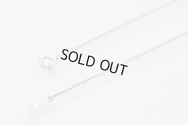 ミキモト　K18WG/PG ダイアイリペンダントネックレス 0.25ct 0.71ct 11.40g　留め具外したイメージ