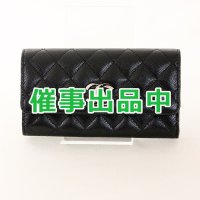 シャネル　フラップ ミディアムウォレット AP3339 ブラック