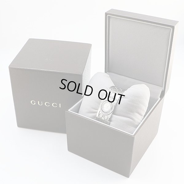 グッチ　トワール　１１２　シェル文字盤　Ｄベゼル　箱・保証書