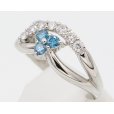 PT900 ダイアイリリング 0.50ct 4.40g　サイド
