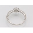 PT900 ダイアイリリング0.30ct 2.60g　内側