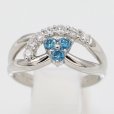 PT900 ダイアイリリング 0.50ct 4.40g