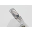 PT900 ダイアイリリング 0.14ct 5.50g　サイド