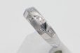 PT900 ダイアイリリング 0.14ct 5.50g　サイド