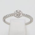 PT900 ダイアイリリング0.30ct 2.60g
