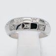 PT900 ダイアイリリング 0.14ct 5.50g