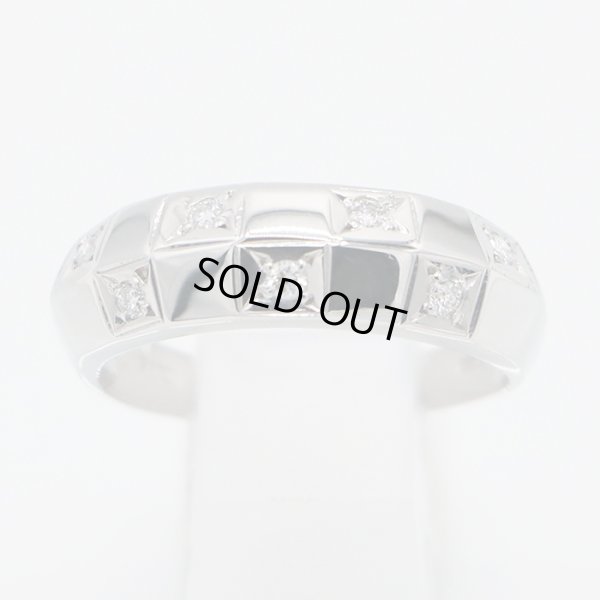 PT900 ダイアイリリング 0.14ct 5.50g