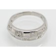 PT900 ダイアイリリング 0.14ct 5.50g　拡大