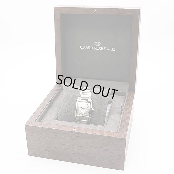 ジラールペルゴ　ヴィンテージ１９４５　２５９３２　銀文字盤　箱