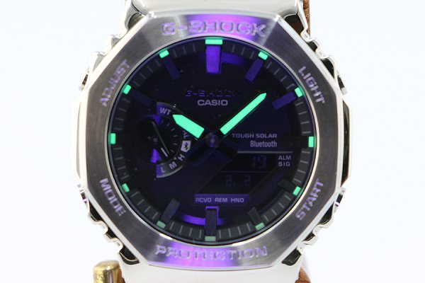 カシオ　Ｇショック　ＧＭ－Ｂ２１００Ｄ　デジアナ　黒文字盤　ライト
