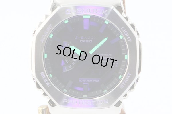 カシオ　Ｇショック　ＧＭ－Ｂ２１００Ｄ　デジアナ　黒文字盤　ライト