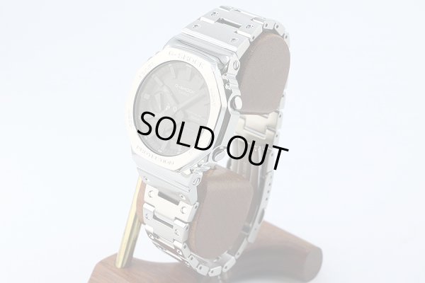 カシオ　Ｇショック　ＧＭ－Ｂ２１００Ｄ　デジアナ　黒文字盤　サイド