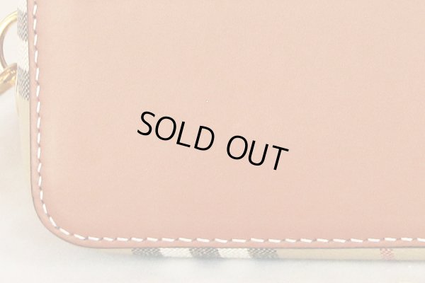 バーバリー　トップハンドルノートバック　8066165　ブライアーブラウン　底拡大