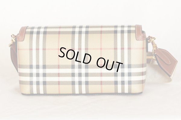 バーバリー　トップハンドルノートバック　8066165　ブライアーブラウン　裏面