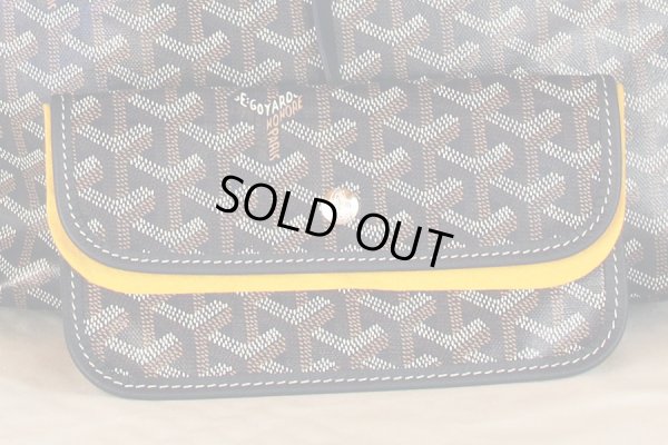 ゴヤール　サン・ルイPM　STLOUIPMLTY12CL12P　ブルーマリン　ポーチ