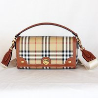 バーバリー　トップハンドルノートバック　8066165　ブライアーブラウン