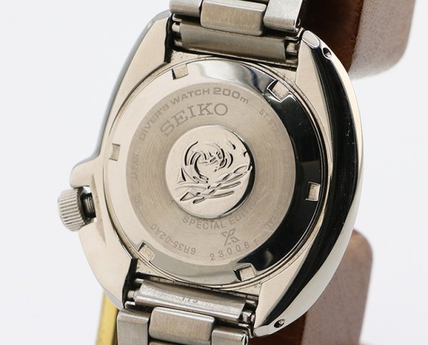 セイコー　プロスペック　ＳＢＤＣ１６９　銀文字盤 　６Ｒ３５－０２Ａ０　裏面拡大