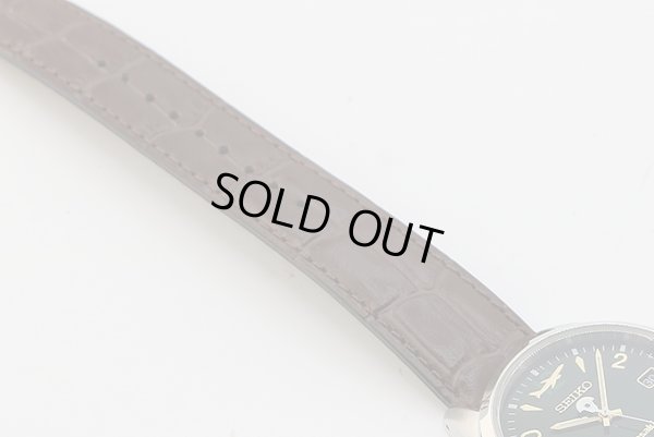 セイコー　カワサキコラボＬＳＡウォッチ　Ｐ１８０９　緑文字盤　ベルト拡大