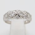 セイコージュエリー PT900 ダイアイリリング 0.71ct 7.10g