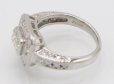 ノーブランドジュエリー PT900 ダイアイリリング 0.824ct 0.47ct 6.90g　刻印