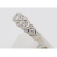 セイコージュエリー PT900 ダイアイリリング 0.71ct 7.10g　サイド