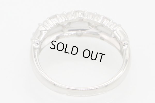 セイコージュエリー PT900 ダイアイリリング 0.71ct 7.10g　内側