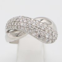PT900 ダイアイリリング 1.00ct 10.10g