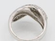 ノーブランドジュエリー PT900 ダイアイリリング 1.00ct 10.10g　内側