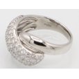 ノーブランドジュエリー PT900 ダイアイリリング 1.00ct 10.10g　刻印(2)