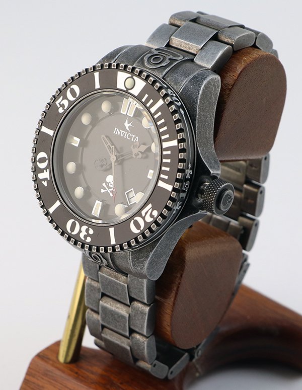 インヴィクタ　パイレーツオブカリビアン　２５１９８　黒文字盤　サイド