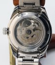 セイコー　プレサージュ　シャープエッジＧＭＴ　ＳＡＲＦ００１　藍鉄文字盤　盤面裏