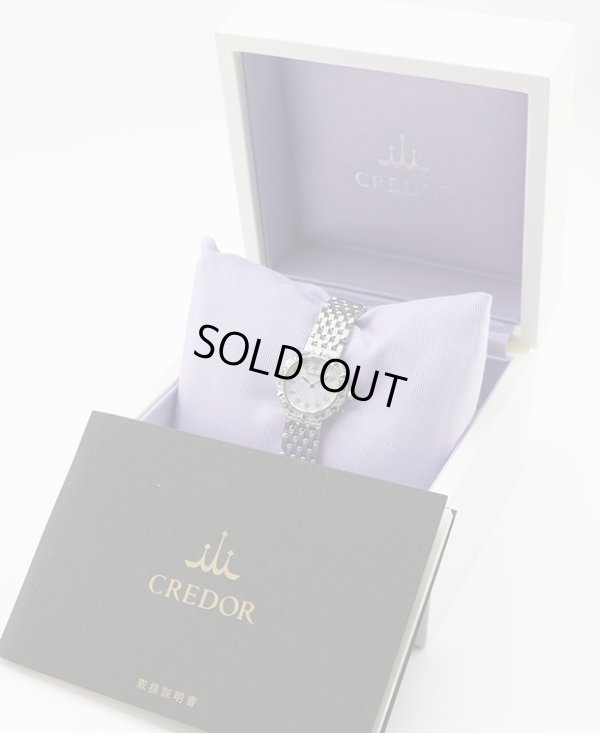 セイコー　クレドール　ＧＳＴＥ８４５　花柄シェル文字盤　１１Ｐ　限定箱