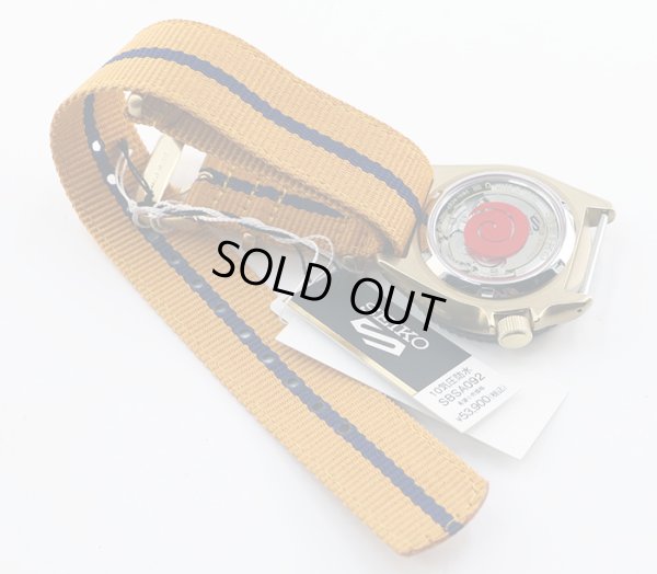 セイコー　セイコー５　ＳＢＳＡ０９２　オレンジ文字盤　４Ｒ３６－０９Ｇ０　裏面