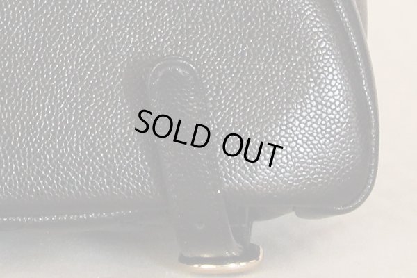 シャネル　マトラッセ チェーンリュック AS3787 ブラック／GP金具　底拡大