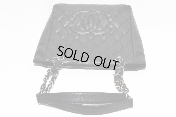 シャネル　PST チェーントートバック A20994 ブラック／SIV金具　持ち手