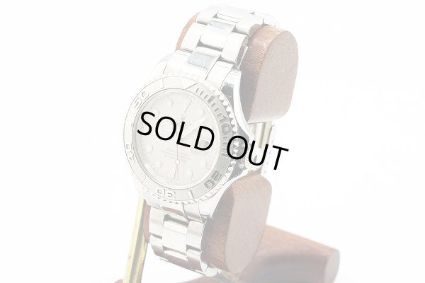 ロレックス　ヨットマスターロレジウム　１６６２２　Ｋ番（２００１年製）　銀文字盤　サイド