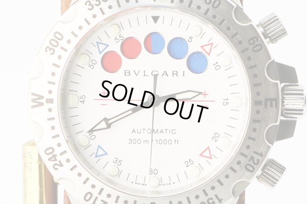 ブルガリ　ディアゴノプロ　スクーバレガッタ　ＳＤ４０Ｓ　ＲＥ　白文字盤