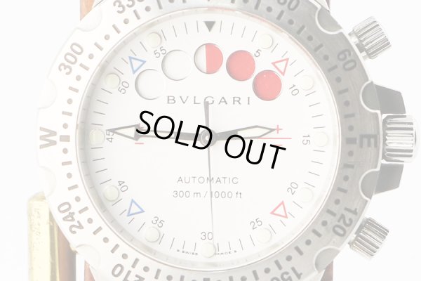 ブルガリ　ディアゴノプロ　スクーバレガッタ　ＳＤ４０Ｓ　ＲＥ　白文字盤