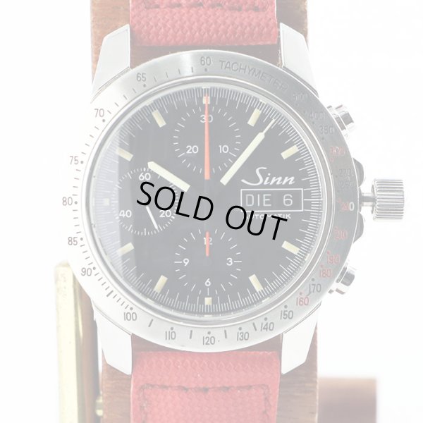 ジン　３０３　クロノグラフ　アウトバーン　黒文字盤