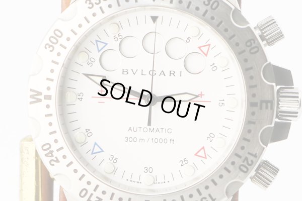 ブルガリ　ディアゴノプロ　スクーバレガッタ　ＳＤ４０Ｓ　ＲＥ　白文字盤