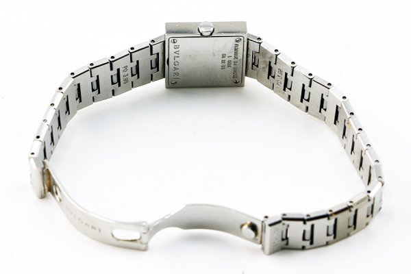 ブルガリ　クアドラ　ＳＤ２７ＳＳＤ　黒文字盤　ブレス