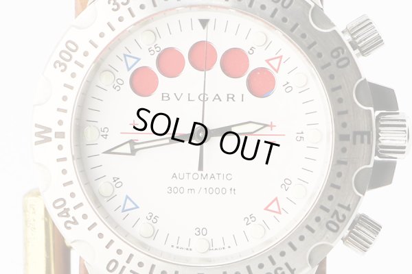 ブルガリ　ディアゴノプロ　スクーバレガッタ　ＳＤ４０Ｓ　ＲＥ　白文字盤