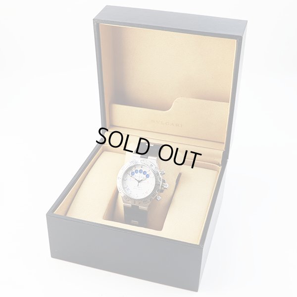 ブルガリ　ディアゴノプロ　スクーバレガッタ　ＳＤ４０Ｓ　ＲＥ　白文字盤　箱