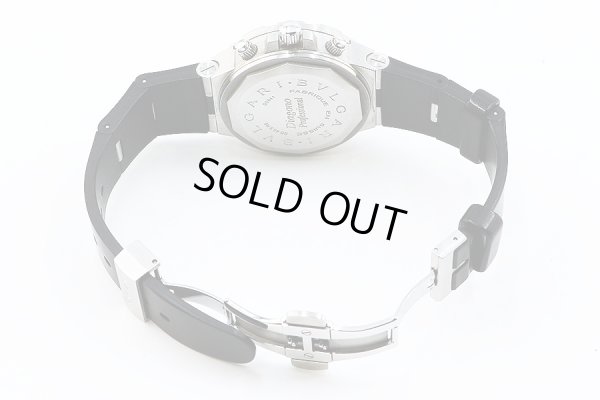 ブルガリ　ディアゴノプロ　スクーバレガッタ　ＳＤ４０Ｓ　ＲＥ　白文字盤　ラバーベルト